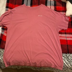 PINK ONE SIZE FITS All shirt